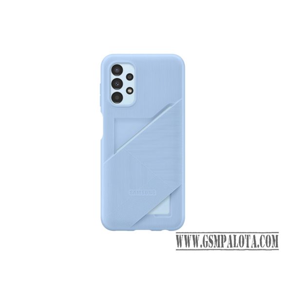 Samsung Galaxy A13 5G kártyatartós hátlap, kék