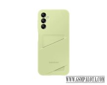 Samsung A15 kártyatartós hátlap, Lime