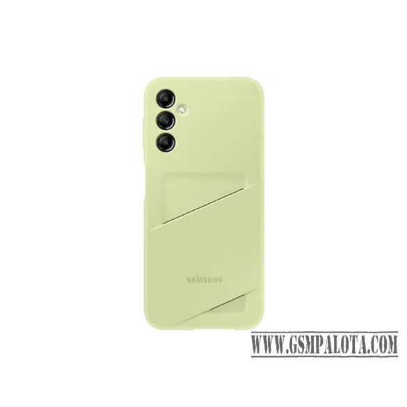 Samsung A25 5G kártyatartós hátlap, Lime