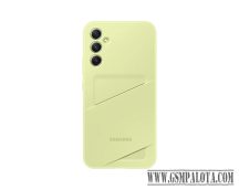 Samsung Galaxy A34 5G kártyatartós hátlap, Lime