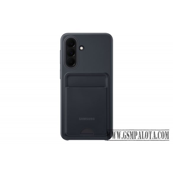Samsung Galaxy A37 5G kártyatartós hátlap, fekete