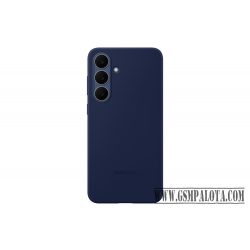 Samsung S25 FE szilikon védőtok, sötét kék