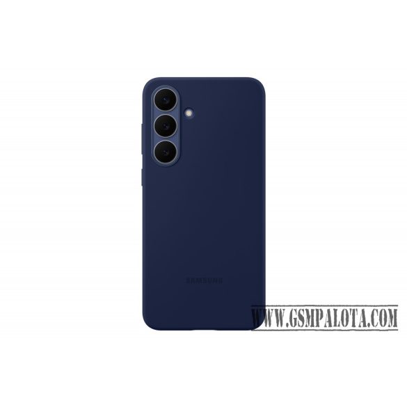 Samsung S25 FE szilikon védőtok, sötét kék