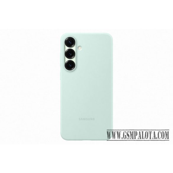 Samsung Galaxy S25 Plus szilikon tok, Zöld