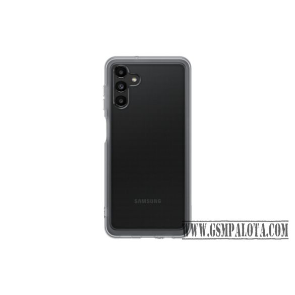 Samsung Galaxy A13 soft clear cover, Fekete