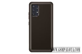 Samsung Galaxy A32 soft clear cover, Fekete
