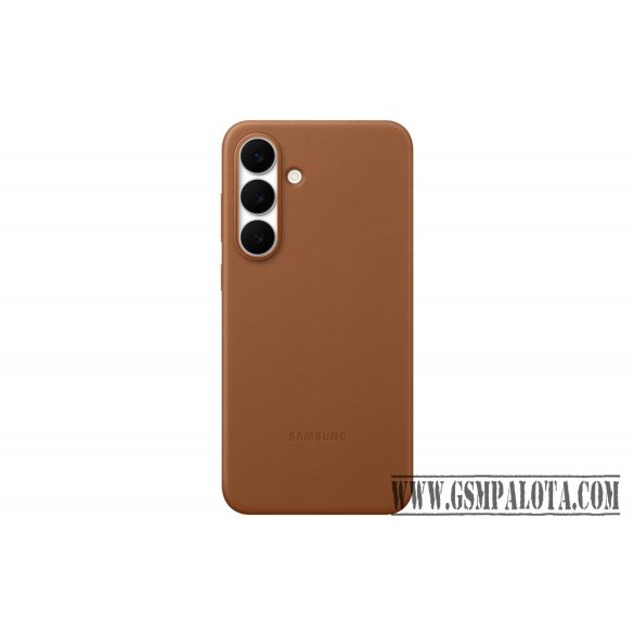 Samsung Galaxy S25 FE bőr hátlap, bézs