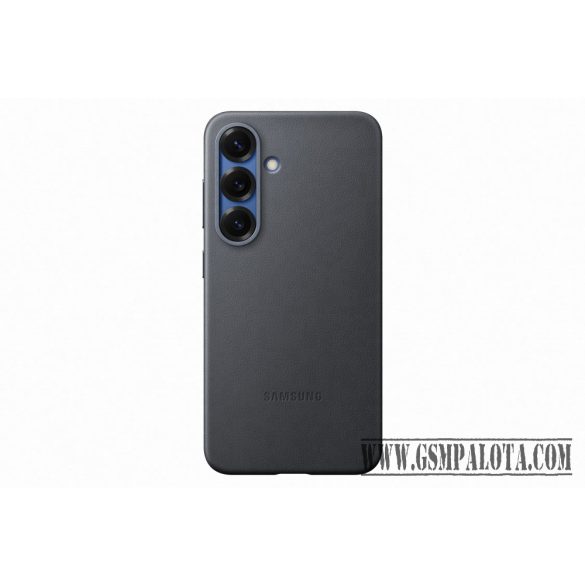 Samsung Galaxy S25 bőr hátlap, Fekete