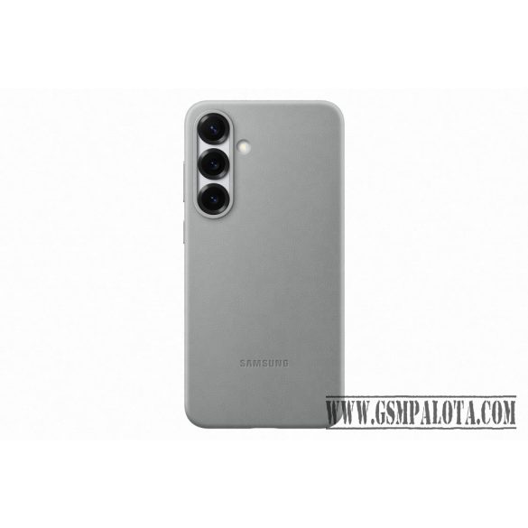 Samsung Galaxy S25 Plus bőr hátlap, Szürke