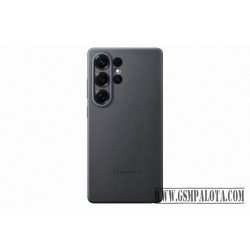 Samsung Galaxy S25 Ultra bőr hátlap, Fekete