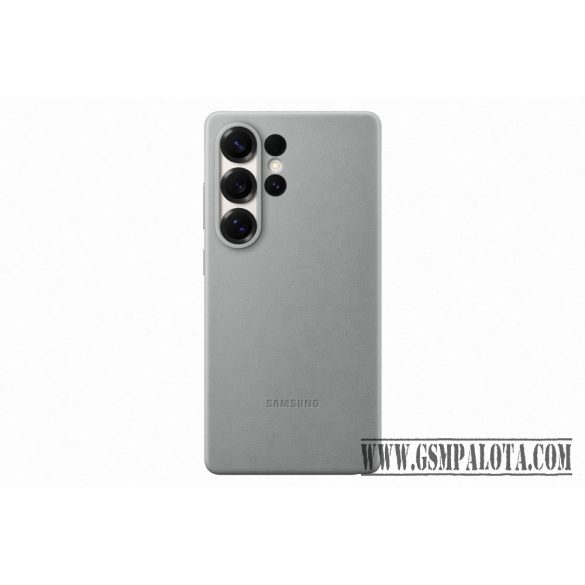 Samsung Galaxy S25 Ultra bőr hátlap, Szürke