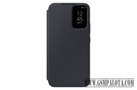 Samsung A34 5G smart view wallet tok, Fekete