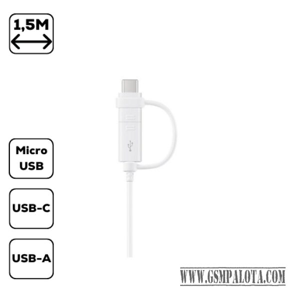 Samsung 2 in 1, USB Type-C és Micro kábel