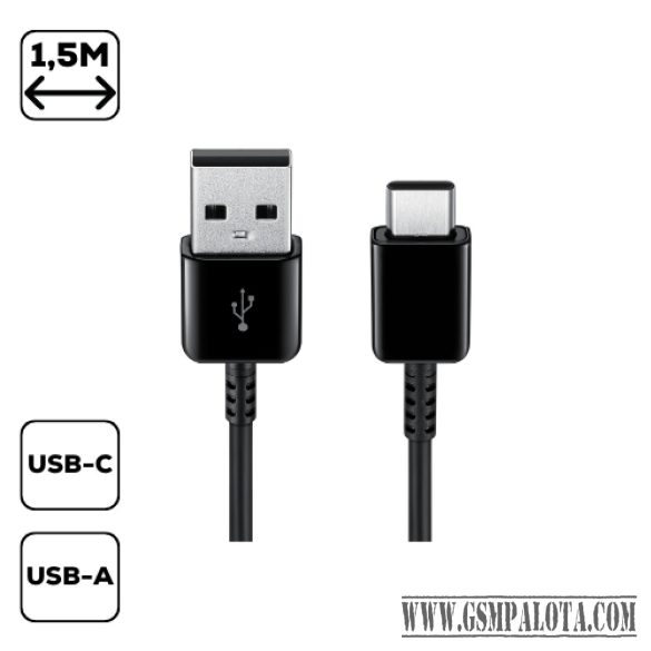 Samsung Type-C 2.0 USB kábel, 1.5 m, Fekete