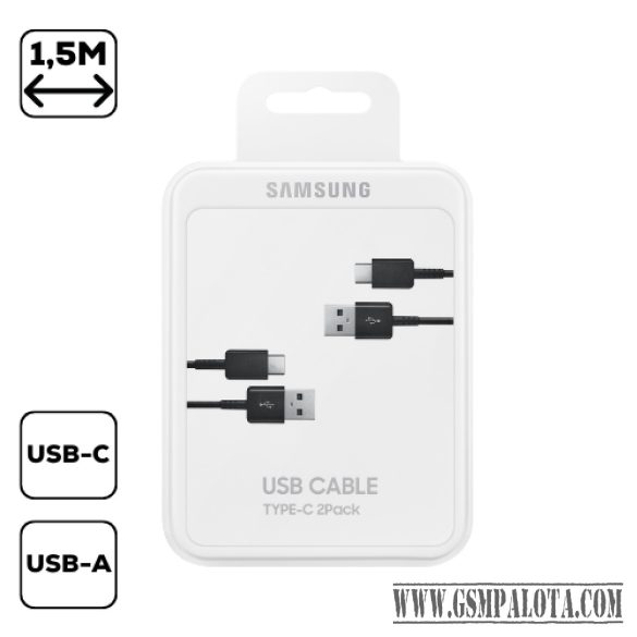 Samsung Type-C kábel, 1.5 m, Fekete