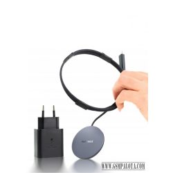  Samsung Wireless töltőpad, 45W hálózati töltővel, sötét szürke