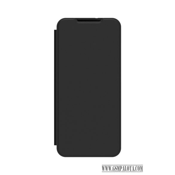 Samsung A05s kártyatartós flip tok, Fekete