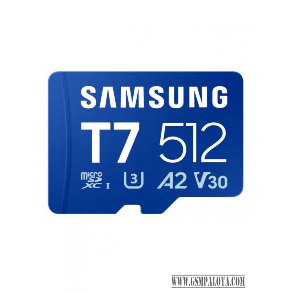 Samsung T7 C10 microSD memóriakártya, 512GB
