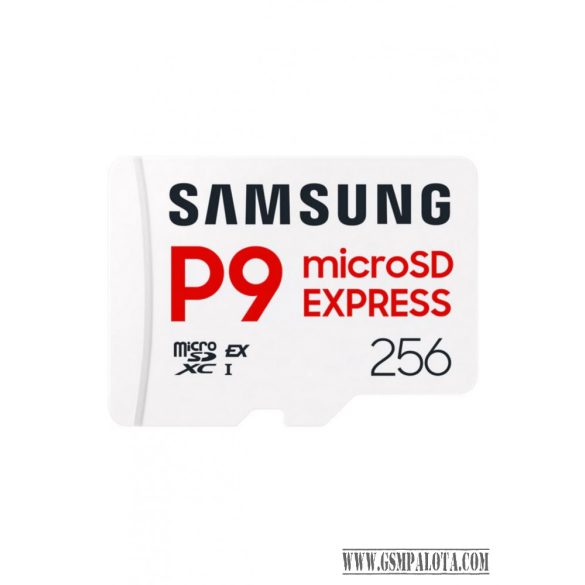 Samsung P9 Express 256GB 800MB/s, C10 V30, U3 90MB/s