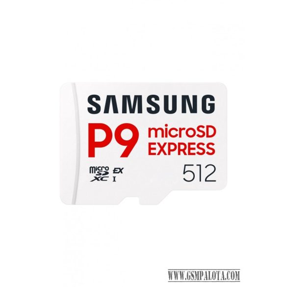 Samsung P9 Express 512GB 800MB/s, C10 V30, U3 90MB/s