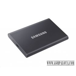 Samsung T7 hordozható SSD, 1TB, USB 3.2, Szürke