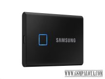 Samsung T7 hordozható SSD, 500 GB, USB 3.2, Fekete