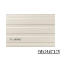 Samsung T7 Shield hordozható SSD,1TB,USB 3.2,Bézs