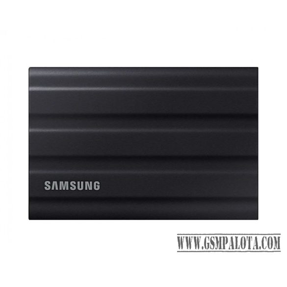 SamsungT7 Shield hordozható SSD,1TB,USB 3.2,Fekete