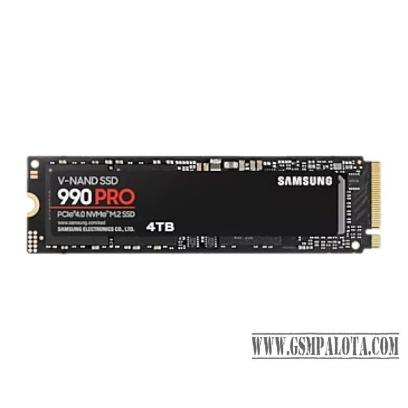 Samsung 990 PRO, PCIe 4.0, NVMe 2.0, 4TB, 2400 TBW