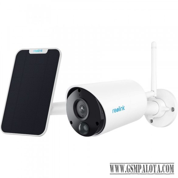 Reolink B320 fehér Wifi 3MP IP65 5,2Ah 6x Solar panellel