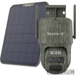   Reolink G770 terepmintás 4G 8MP IP65 5,1Ah kültér szolár panel
