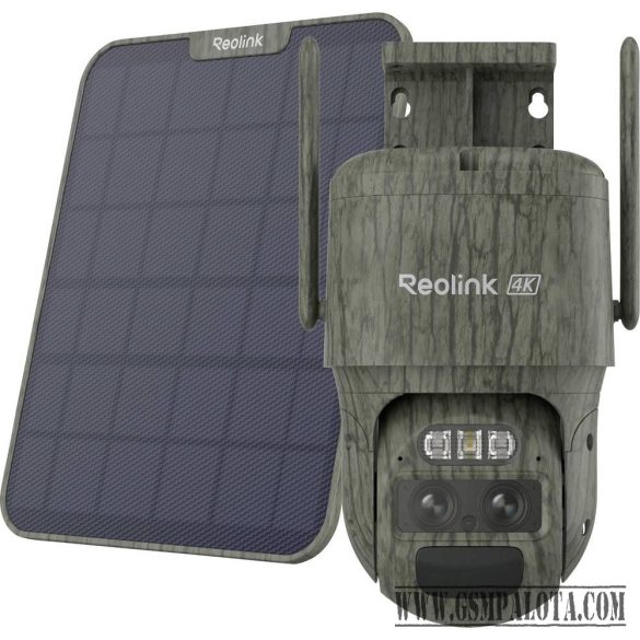 Reolink G770 terepmintás 4G 8MP IP65 5,1Ah kültér szolár panel