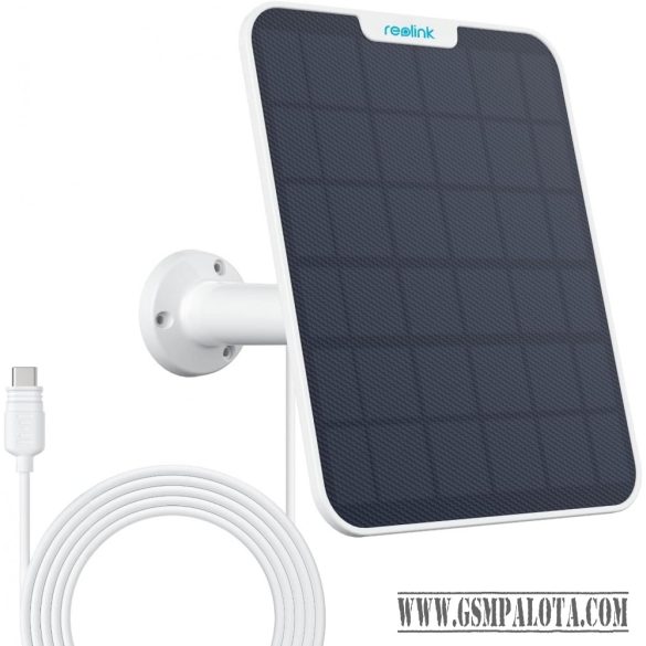 Reolink Solar Panel / Napelem - 6 Watt type-c csatlakozóval