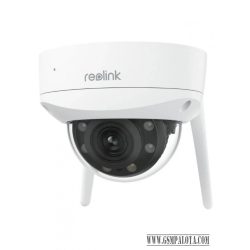   Reolink W437 fehér Wifi6, RJ45, 8MP 5x zoom, IP67 beépített vilá
