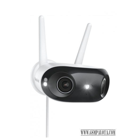 Reolink W740 fehér Wifi6 Dual 8MP IP67, AI kültéri kamera