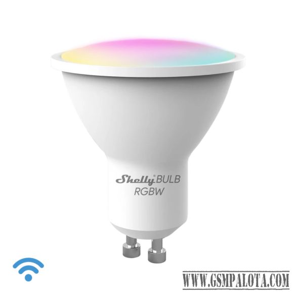 Shelly Duo RGBW GU10 Wifi-s okosizzó