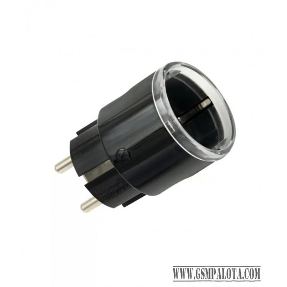 Shelly Plug S (Gen3) Wi-Fi + Bluetooth, Matter kompatibilis, fog