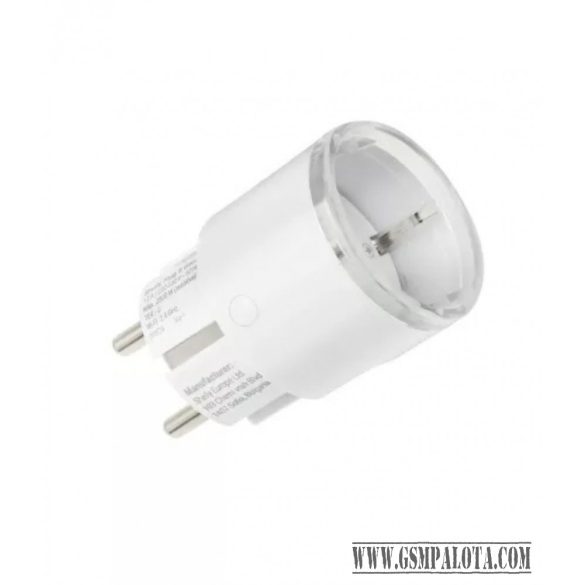 Shelly Plug S (Gen3) Wi-Fi + Bluetooth, Matter kompatibilis, fog