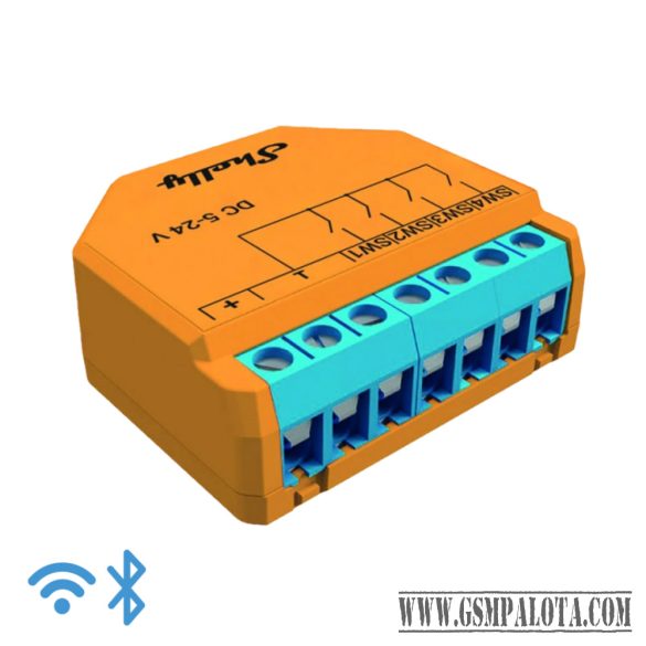 Shelly PLUS i4 DC - WiFi-s okos jelenetvezérlő