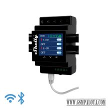   Shelly Pro 4PM, 4 áramkörös Wifi+Ethernet+Bluet. okosrelé