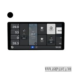   Shelly Wall Display X2i WiFi, Bt vezérlőpanel és kapcsoló fekete
