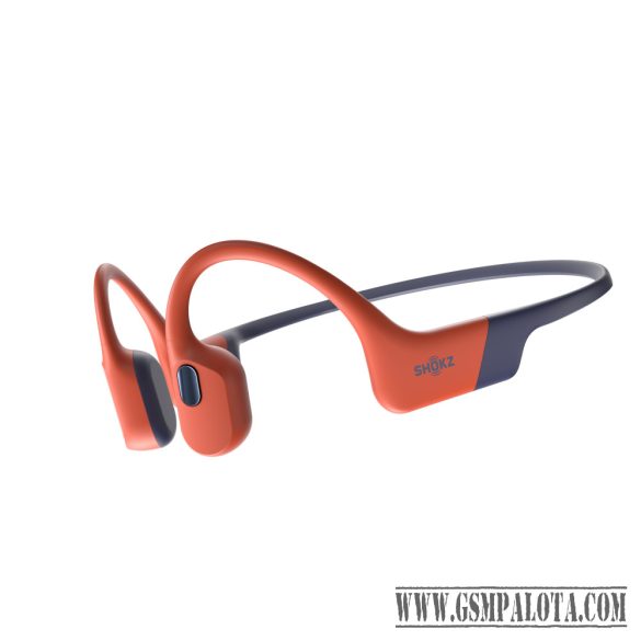 Shokz OpenSwim Pro BT, MP3, headset úszáshoz, Piros