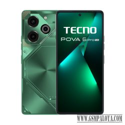 Tecno Pova 6 Pro 5G Comet zöld 12+256 GB mobiltelefon