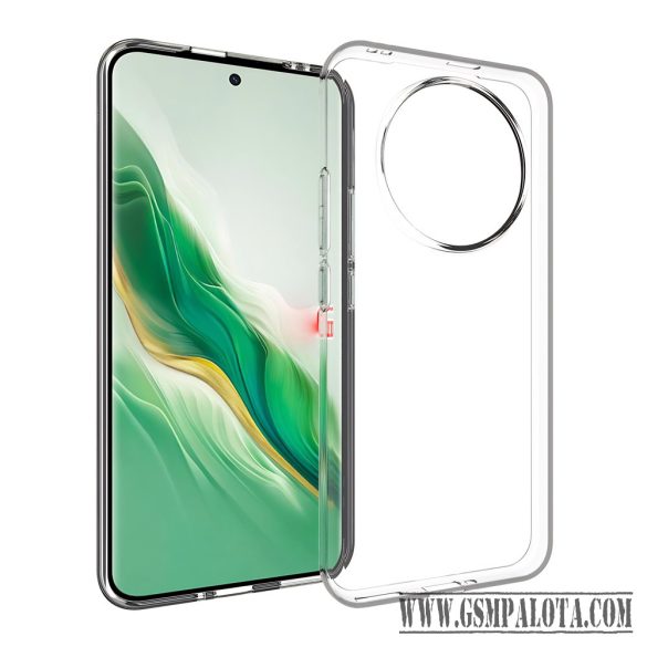 Honor Magic 7 Lite 5G vékony szilikon hátlap,Átlátszó