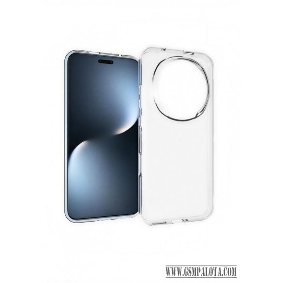 Honor Magic 8 Pro vékony szilikon hátlap,Átlátszó