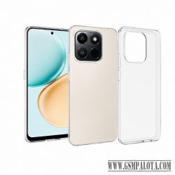 Honor X7D vékony szilikon hátlap, Átlátszó