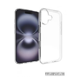 iPhone 17 vékony TPU szilikon hátlap,Átlátszó
