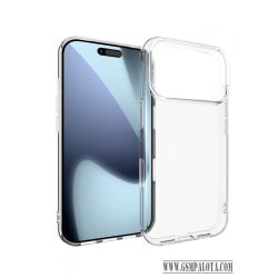 iPhone 17 Pro vékony TPU szilikon hátlap,Átlátszó