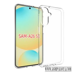 Samsung A26 vékony szilikon hátlap,Átlátszó
