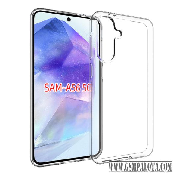 Samsung A56 vékony szilikon hátlap,Átlátszó